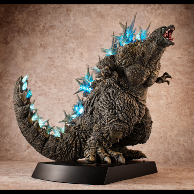UA Monsters 哥斯拉(2023) 突袭银座时的形态配色【附带有LED发光和发声功能】