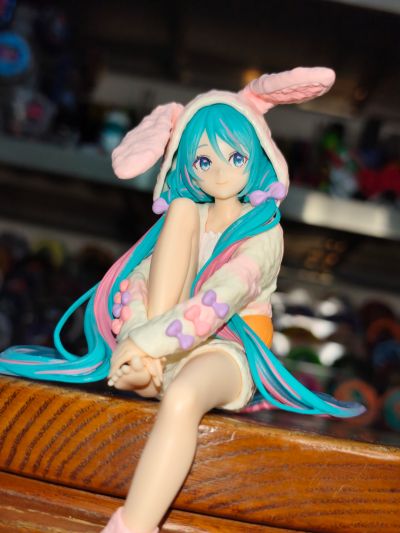 初音未来 压泡面人偶-兔耳睡衣-