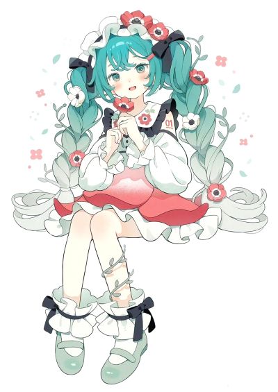 初音未来 压泡面人偶花仙子系列ー银莲花仙子ー