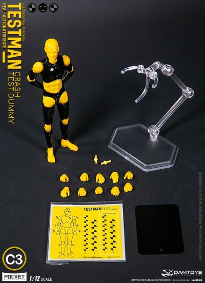 DAMTOYS 1/12 可动人形 “测试人C3” NO.DPS10