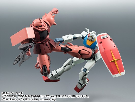 ROBOT魂＜机动战士系列＞ MS-06S 夏亚专用扎古 剧中版