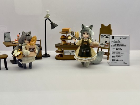 茶会猫系列 喵呜镇 面包店 顾客英短猫