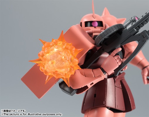 ROBOT魂＜机动战士系列＞ MS-06S 夏亚专用扎古 剧中版