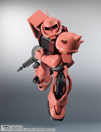 ROBOT魂＜机动战士系列＞ MS-06S 夏亚专用扎古 剧中版
