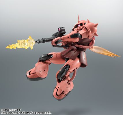ROBOT魂＜机动战士系列＞ MS-06S 夏亚专用扎古 剧中版