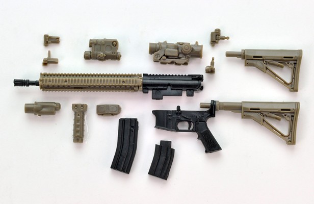 小军械库 LA037 M4A1 SOPMOD Block2型