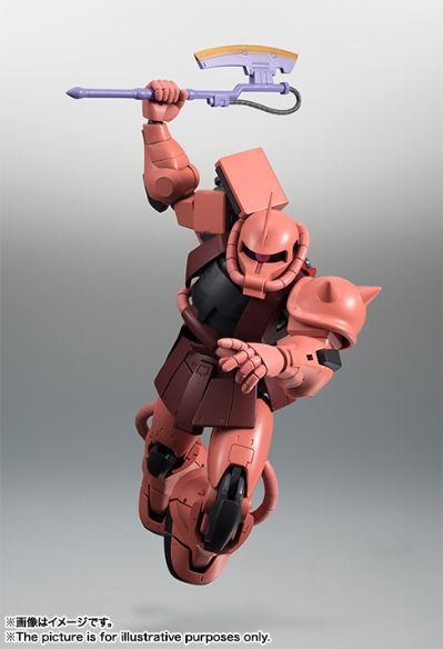 ROBOT魂＜机动战士系列＞ MS-06S 夏亚专用扎古 剧中版