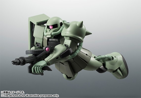 ROBOT魂＜机动战士系列＞ MS-06 量产型扎古 剧中版