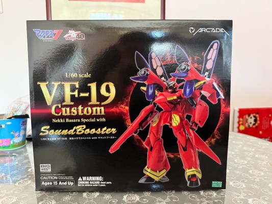 超时空要塞7 VF-19改(热气·巴萨拉机) +喇叭