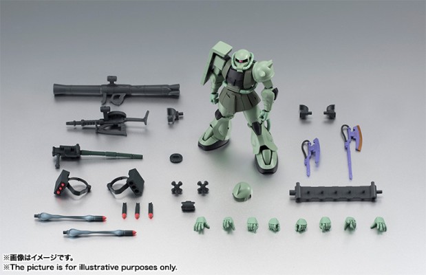 ROBOT魂＜机动战士系列＞ MS-06 量产型扎古 剧中版