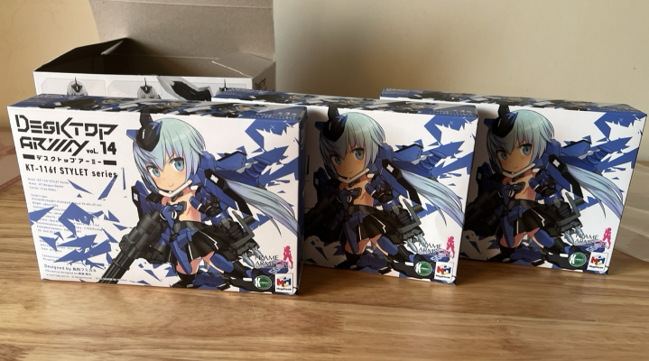 桌面军队  Frame Arms Girl KT-116f  短剑 