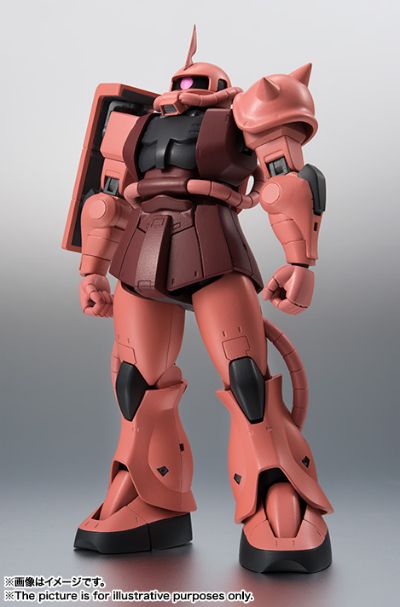 ROBOT魂＜机动战士系列＞ MS-06S 夏亚专用扎古 剧中版
