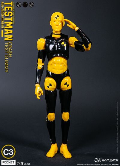 DAMTOYS 1/12 可动人形 “测试人C3” NO.DPS10