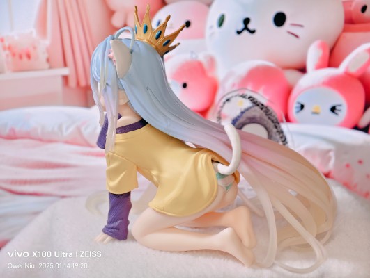 游戏人生 Desktop Cute人偶 白~猫耳袖衣造型~
