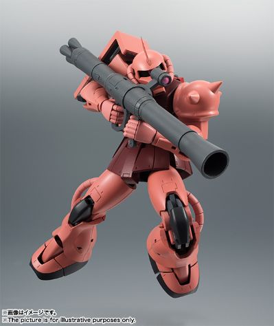 ROBOT魂＜机动战士系列＞ MS-06S 夏亚专用扎古 剧中版