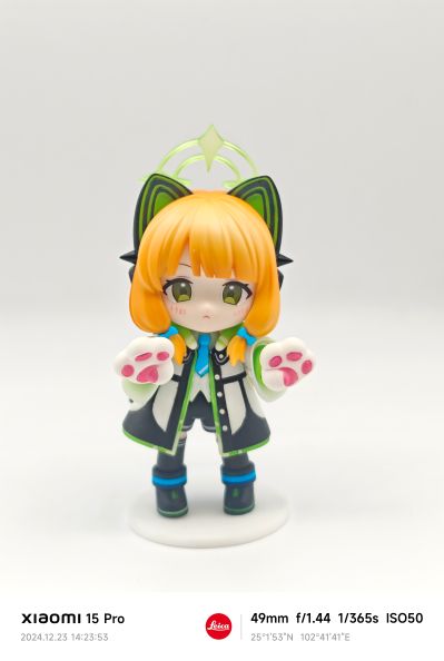 蔚蓝档案 才羽绿 SD猫咪ver