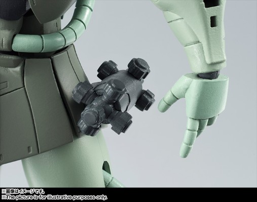 ROBOT魂＜机动战士系列＞ MS-06 量产型扎古 剧中版