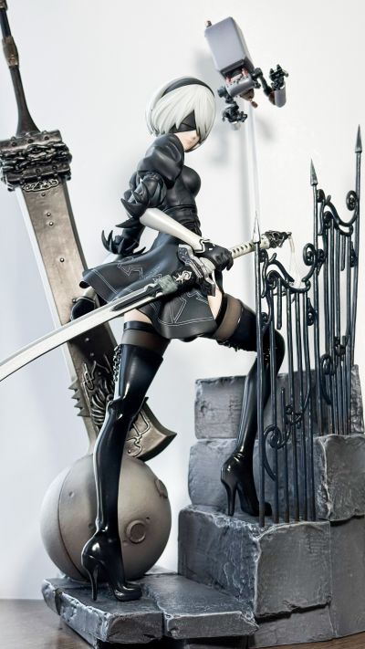 尼尔：自动人形（动画版） 2B（寄叶二号B型）-探索-