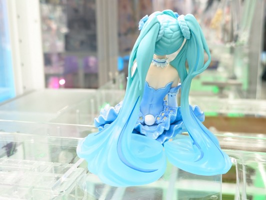 初音未来 压泡面人偶 花仙子系列ー粉蝶花仙子 浅蓝色款ー
