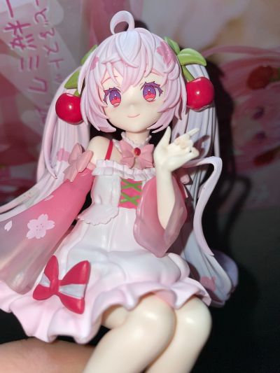 初音未来 压泡面人偶-樱花未来2025-
