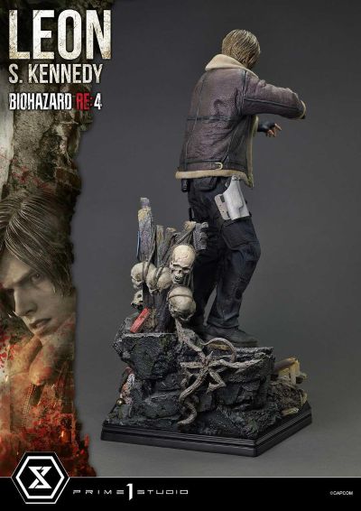 究极稀有主线 生化危机4 重制版 里昂·斯科特·肯尼迪VS电锯男
