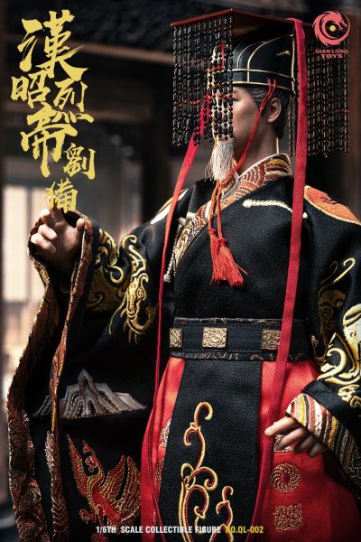 NO.QL-002 汉昭烈帝 刘备(刺绣帝王版)