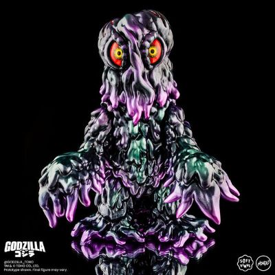 哥斯拉 与 黑多拉 软胶模型套装 油污变种
