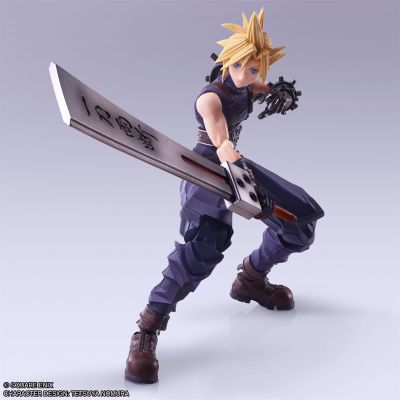 最终幻想7 BRING ARTS 克劳德·斯特莱夫 破甲大剑版
