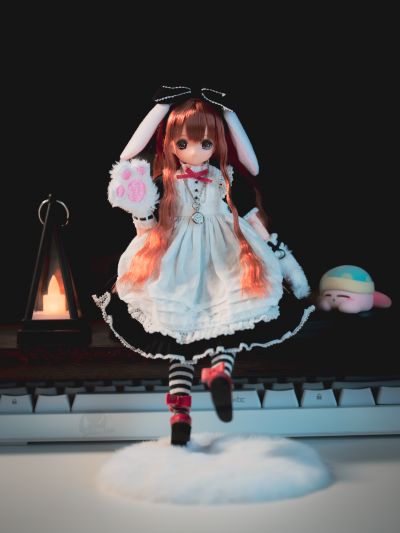 EX☆CUTE 10周年精选：经典爱丽丝 时钟兔姬乃（微张嘴）发色：胡萝卜色