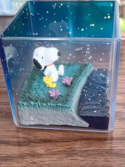 花生漫画 史努比 与 糊涂塌客 景观瓶 度假