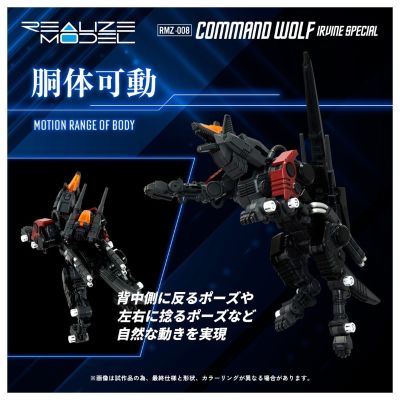 REALIZE MODEL系列 RMZ-008 机动奔狼 阿帕因专用样式