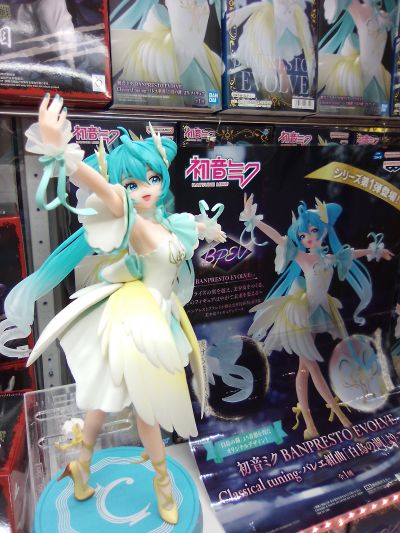 初音未来 BANPRESTO EVOLVE 经典歌舞-天鹅湖-珍藏人偶