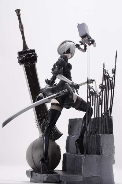 尼尔：自动人形（动画版） 2B（寄叶二号B型）-探索-