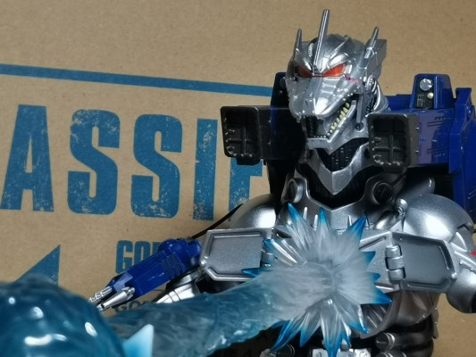 S.H.MonsterArts 哥斯拉大战机械哥斯拉3 MFS-3 三式机龙 品川最终决战版