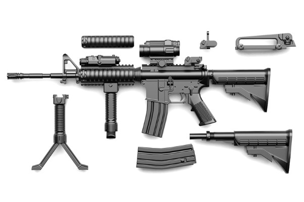 小军械库 LA050 M4A1卡宾枪 2.0