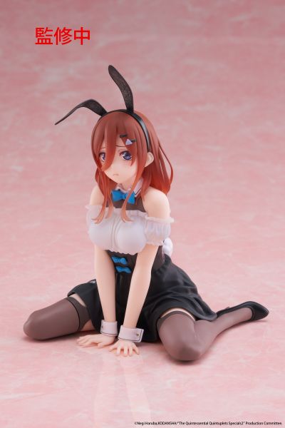 五等分的新娘＊  可爱桌摆人偶 中野三玖～兔女郎造型～