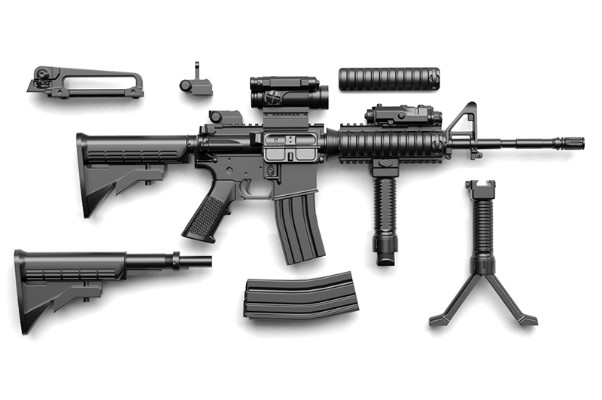 小军械库 LA050 M4A1卡宾枪 2.0