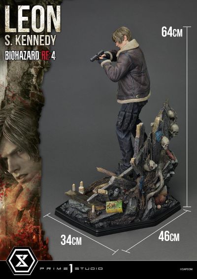 究极稀有主线 生化危机4 重制版 里昂·斯科特·肯尼迪VS电锯男