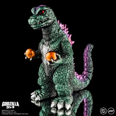 哥斯拉 与 黑多拉 软胶模型套装 油污变种