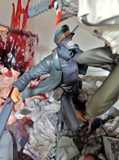 链锯人超级场景 链锯人 链锯人大战武士刀