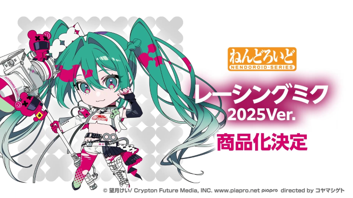 粘土人  初音未来GT计划 赛车未来2025
