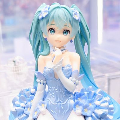 初音未来 压泡面人偶 花仙子系列ー粉蝶花仙子 浅蓝色款ー