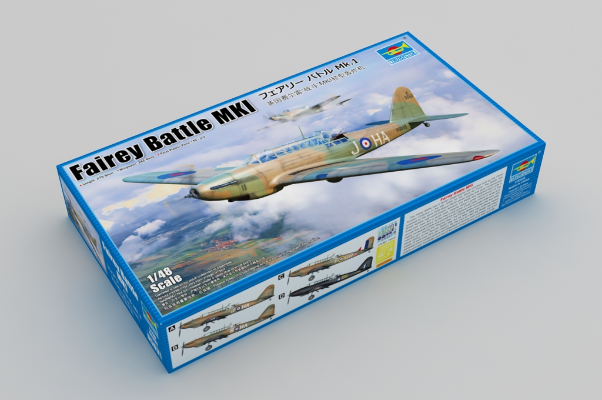 编号：05831 1/48 军用飞机系列 英国费尔雷“战斗”MKI轻型轰炸机