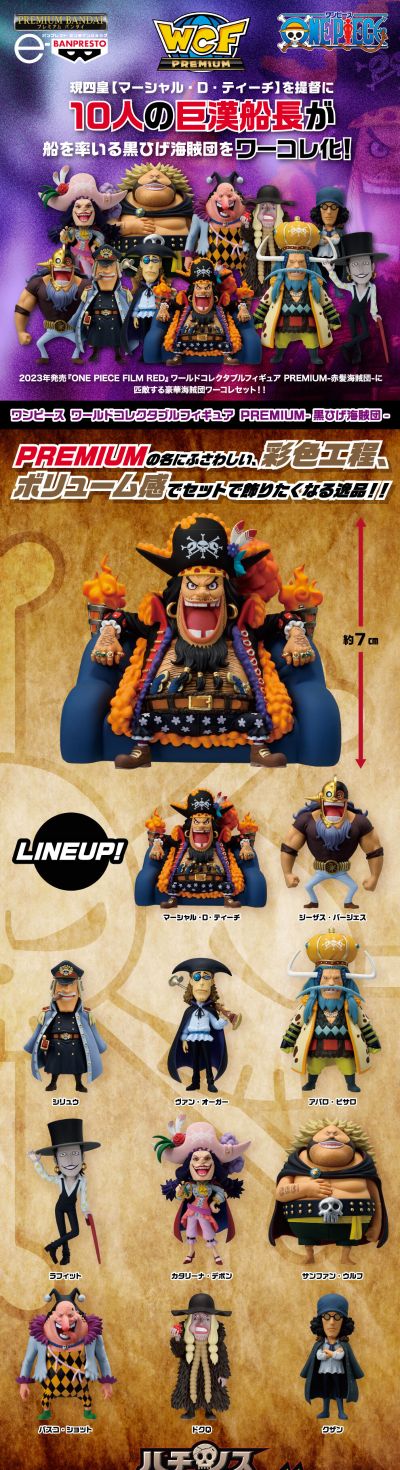 航海王 WCF PREMIUM -黑胡子海盗团-