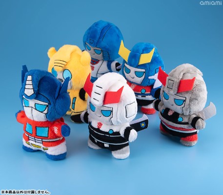 Mochibots 变形金刚 毛绒玩偶 警车