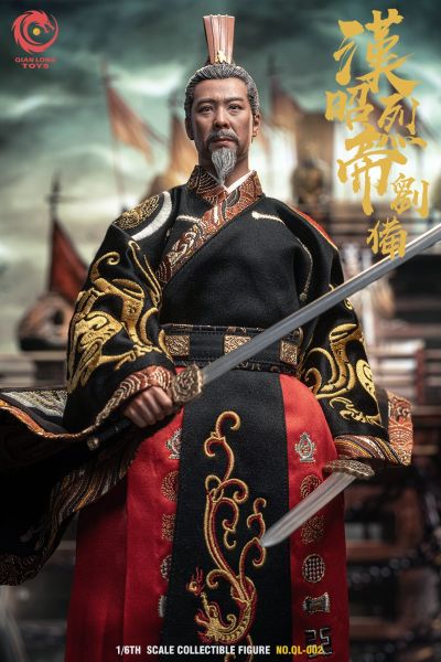 NO.QL-002 汉昭烈帝 刘备(刺绣帝王版)