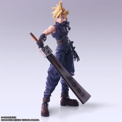 最终幻想7 BRING ARTS 克劳德·斯特莱夫 破甲大剑版