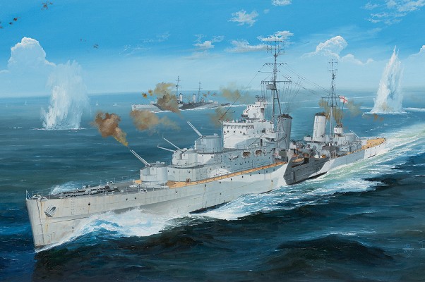 编号：05367 1/350 世界战舰系列 英国皇家海军亚尔古英雄号巡洋舰