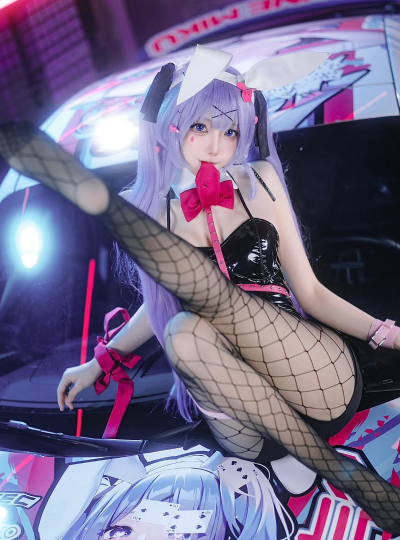 初音 兔子洞的cos