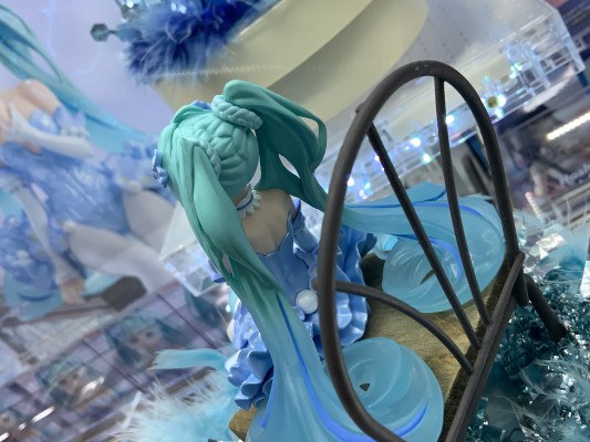 初音未来 压泡面人偶 花仙子系列ー粉蝶花仙子 浅蓝色款ー